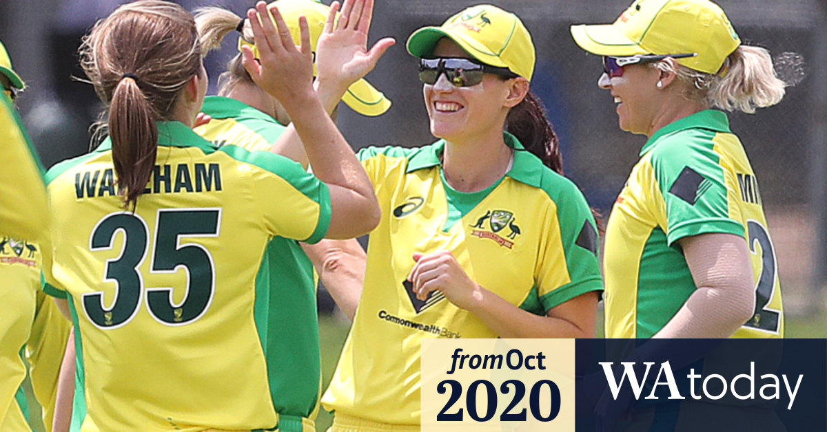 Australia's women's cricket team are attempting to equal the record